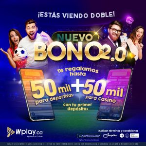 Wplay.co: 100% hasta $50.000+ $50.000 Casino