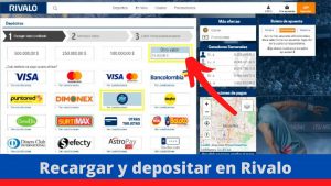 Recargar y depositar Rivalo guía 2021