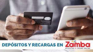 Depositar o recargar en Zamba