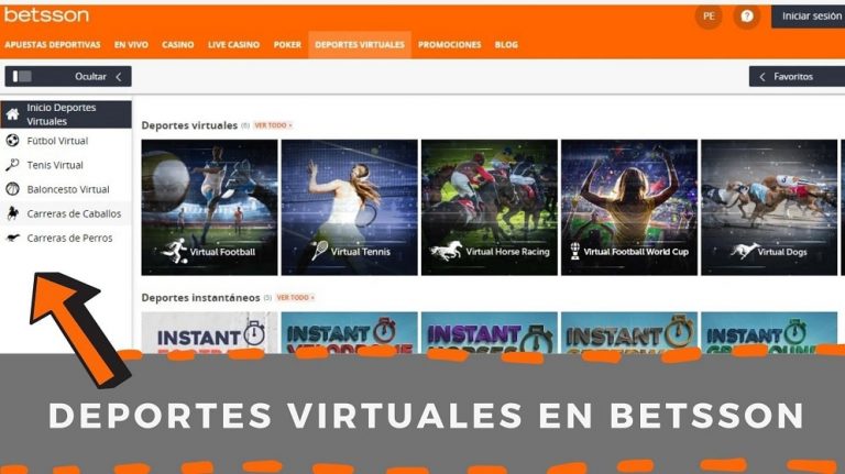 DEPORTES VIRTUALES BETSSON