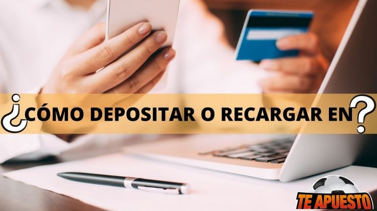 Depositar o recargar en Te Apuesto.pe