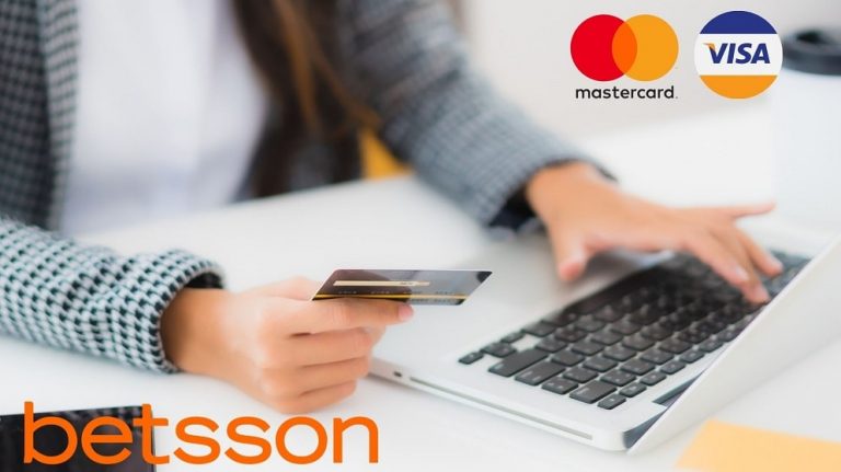 ¿Qué tarjetas acepta Betsson?