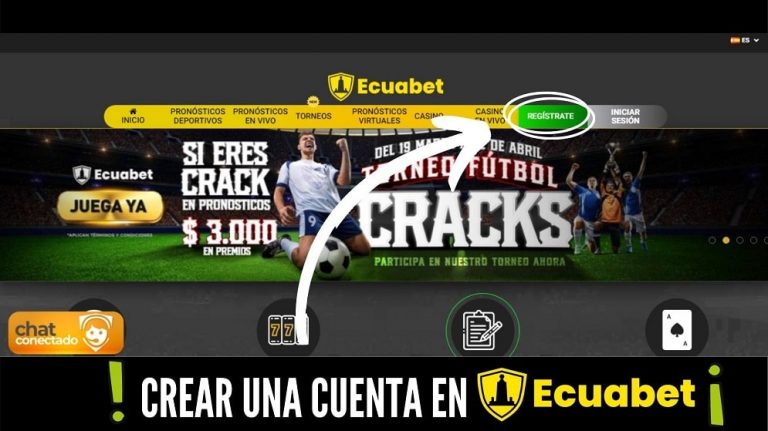 ¿Cómo crear una cuenta en Ecuabet?