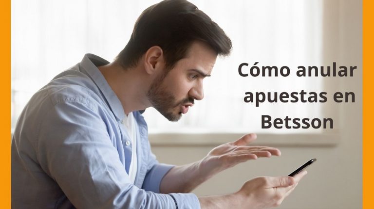 Cómo anular apuestas en Betsson